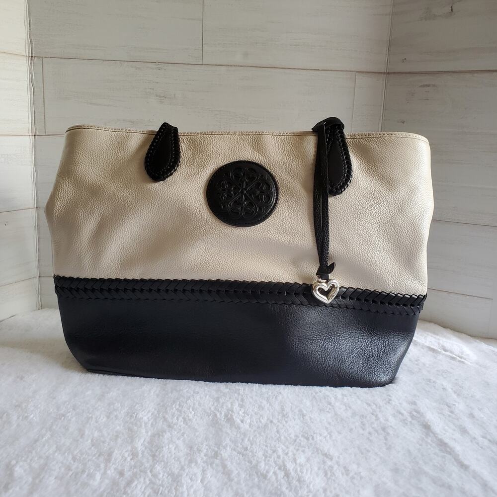 Brighton Julia Color Block Tote Bag Ferrara Collection Retired Read Description